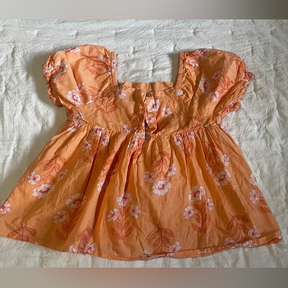 Joie Peach Floral Dress